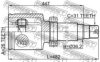 FEBEST 2111-CA223RH Joint, drive shaft